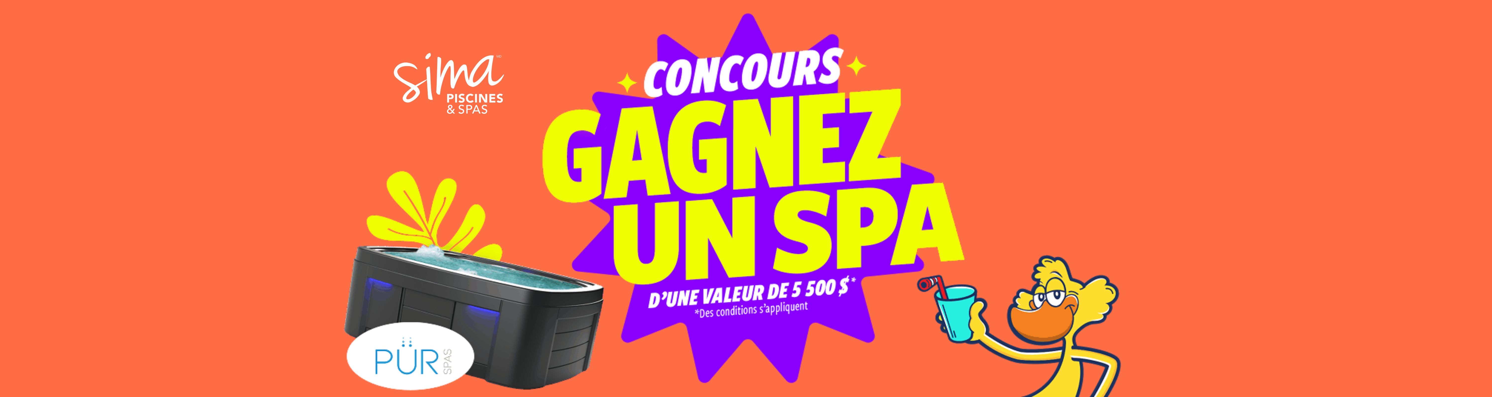 Gagnez un spa